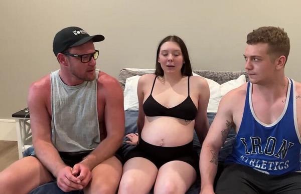 Sophie St.Claire, Bryce Adams - Sophie Pregnant Teen 1st Ever MFM [Onlyfans] (FullHD 1080p)