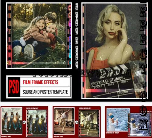 Square & Poster - Film Frame Effects - W6TSCGP