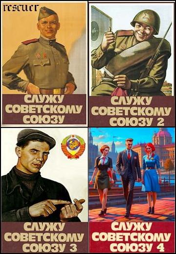 Василий Высоцкий - Цикл «Служу Советскому Союзу!» [4 книги] (2023-2024) FB2