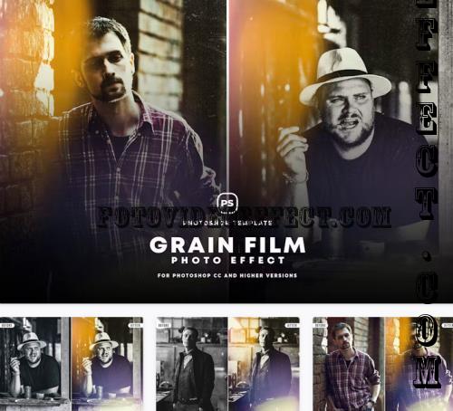 Grain Film Photo Effect - QM7R3SU