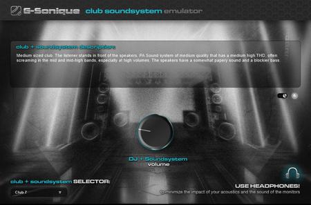 G–Sonique PAClub Soundsystem Emulator v1.0