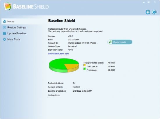 EAZ Solution Baseline Shield 12.7 Build 2708919172