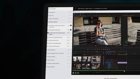 Video Editing In Adobe Premiere Pro – Beginner To Pro (2024)