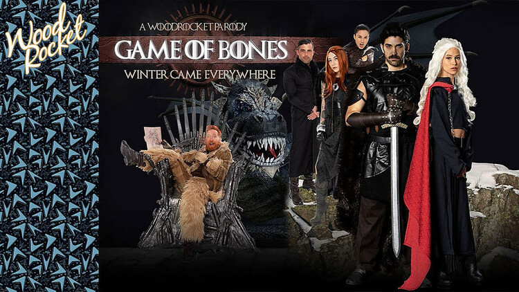 Game Of Bones 2 Winter Came Everywhere : Charlotte Sartre, Kiara Cole (WoodRocket) HD 720p
