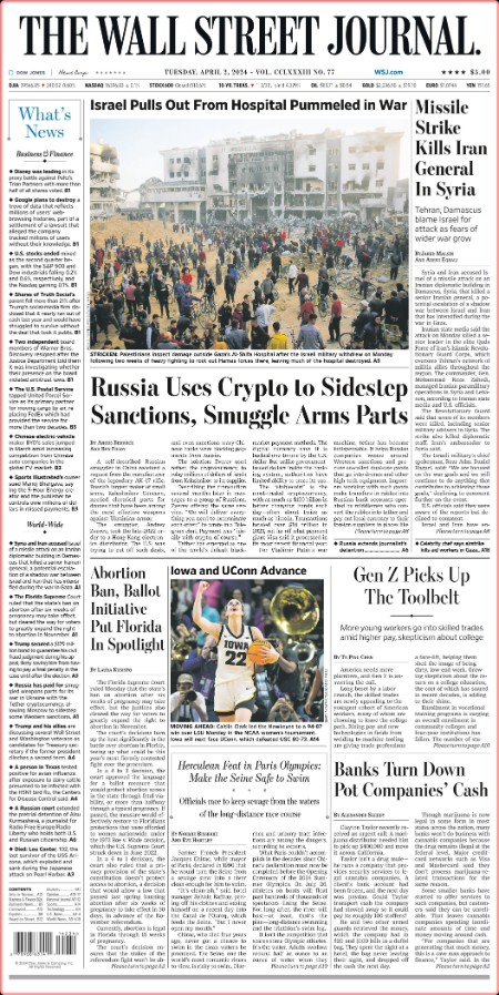 The Wall Street Journal - 2nd April