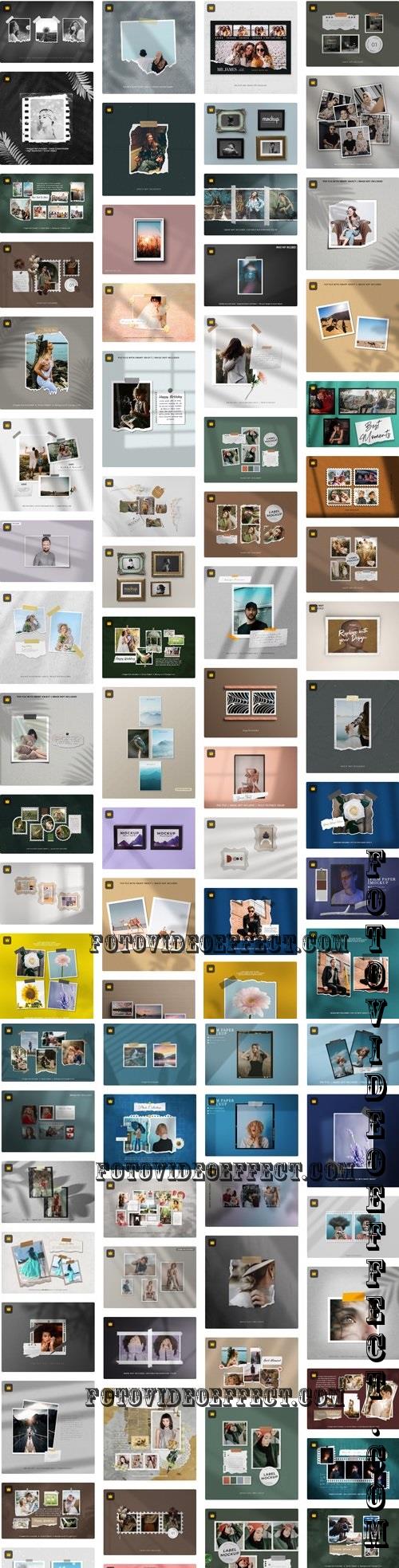 Photo Frame Mockup Premium Mockup Collections
