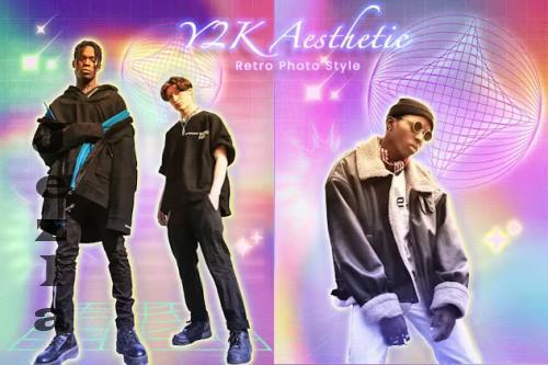 Y2K Aesthetic Retro Photo Style - 4S3UK8N