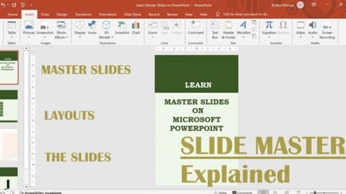 Learn Master Slides on PowerPoint