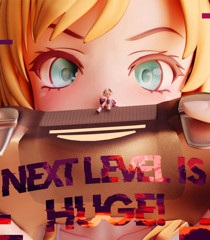 MKRinky - Next Level is Huge 3D Porn Comic