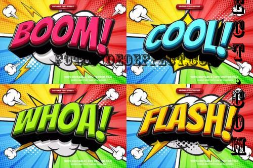 Super Wow Comic Cartoon Text Effect - 7HHBCYD