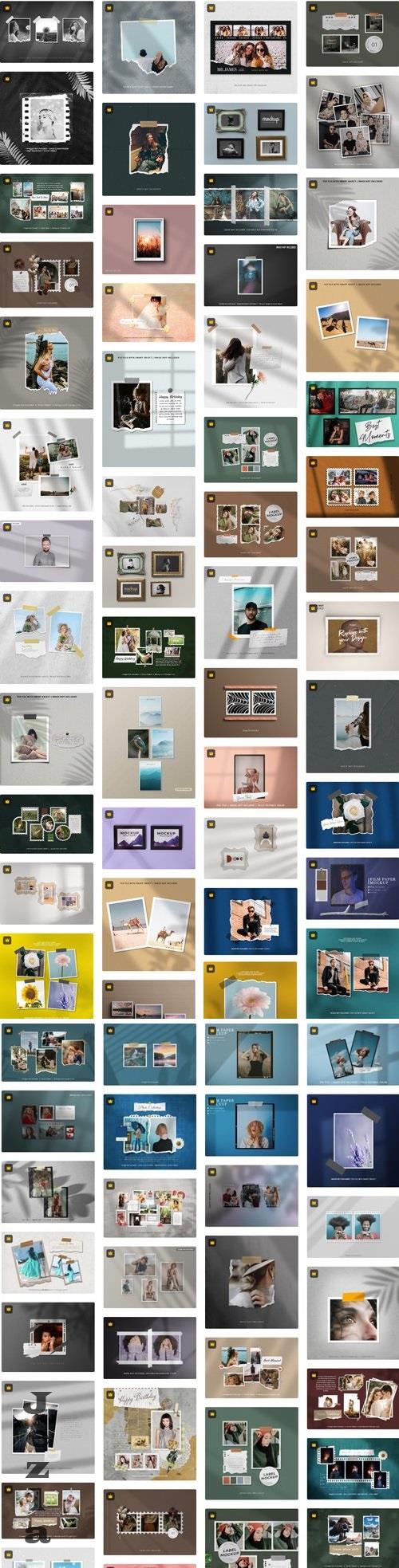 Photo Frame Mockup Premium Mockup Collections