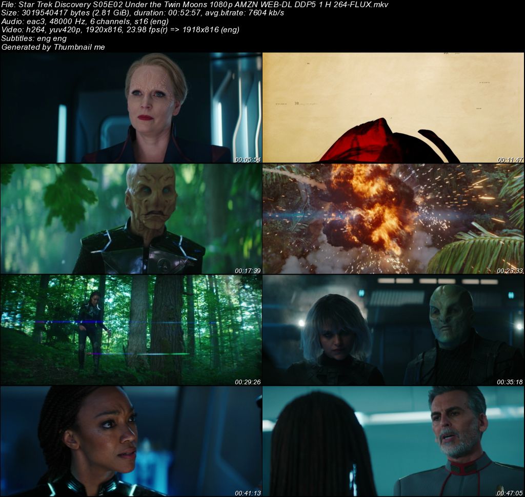 Star Trek Discovery S05E02 Under the Twin Moons 1080p AMZN WEB-DL DDP5.1 H264-FLUX