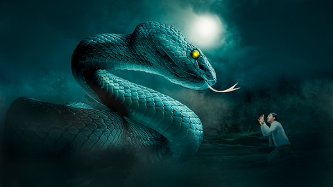 Photoshop Advanced Manipulation Course - The Viper Snake