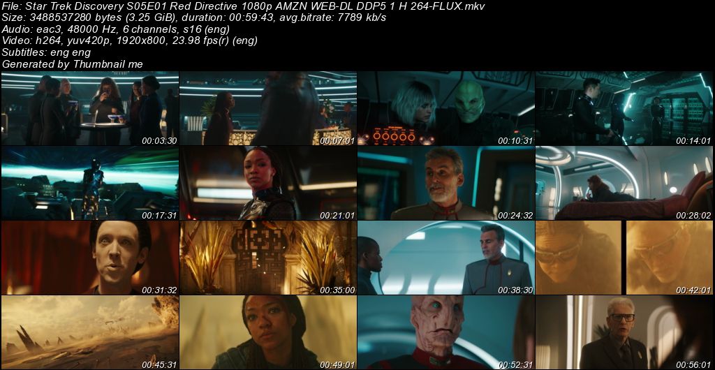 Star Trek Discovery S05E01 Red Directive 1080p AMZN WEB-DL DDP5.1 H264-FLUX