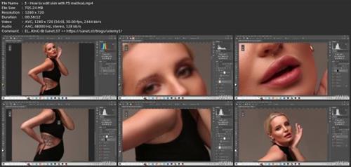 Learn How To Professionally Retouch People, Clothes  Etc