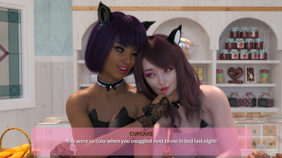 Erotic Games Club - Hentai Girls - Neko Pastry Final Porn Game