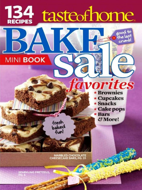 a490a20cca481c4dc6d9a665540074fb - Taste Of Home - Taste of Home Bake Sale Favorites Mini Book