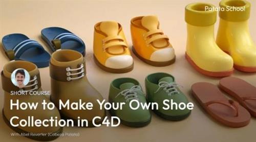 How to Make Your Own Shoe Collection in  C4D