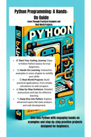 Python Programming: A Hands-On Guide: Hello World E-books STEM, #1