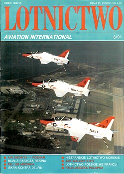 Lotnictwo Aviation International 1991 Nr 06