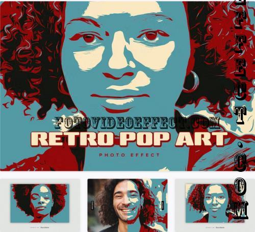 Retro Pop Art PSD Photo Effect - GCNN3XS