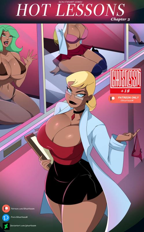 Ghostlessm - Hot Lessons: Chapter 3 (Justice League) Porn Comics