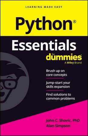 Python Essentials For Dummies (True/Retail EPUB)