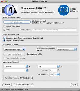 LibRaw Monochrome2DNG 1.6.1.70 macOS