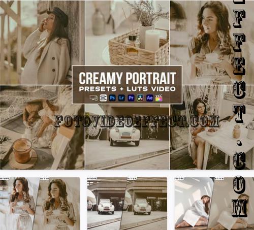 Creamy Portrait Presets - luts Videos Premiere Pro - E274AF4