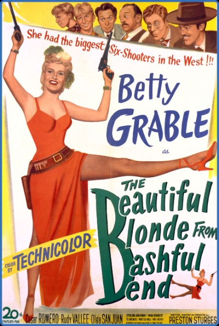The Beautiful Blonde From Bashful Bend (1949) 1080p BluRay YTS