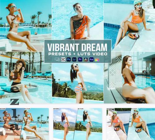 Vibrant Dream Presets - luts Videos Premiere Pro - SDJFGYA