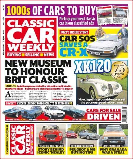 Classic Car Weekly - 3 April 2024