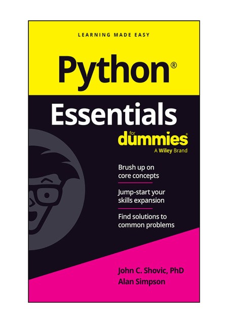 Python Essentials For Dummies by John C. Shovic