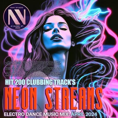 VA - Neon Streams (2024) (MP3)