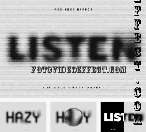 Grunge Dissolving PSD Text Effect - RPLXUJS
