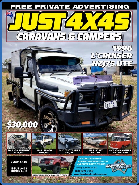 Just 4x4s, Caravans & Campers - Issue 421 - 9 April 2024