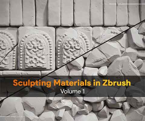 Artstation – Sculpting Materials in Zbrush, Volume 1 In–Depth Tutorial Course