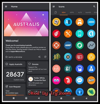 Australis - Icon Pack v1.36.0
