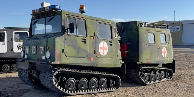 Бельгія готує Україні медичні евакуатори переднього краю Bandvagn BV-206