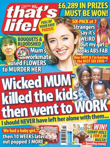 that's life! UK – 11 April 2024