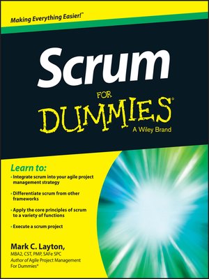 Scrum For Dummies by Mark C. Layton 6612cb17006cdb0144653108b5afa2f9