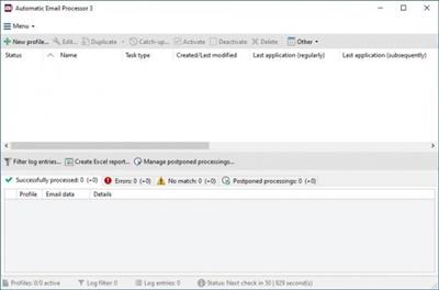 Automatic Email Processor 3.3.0