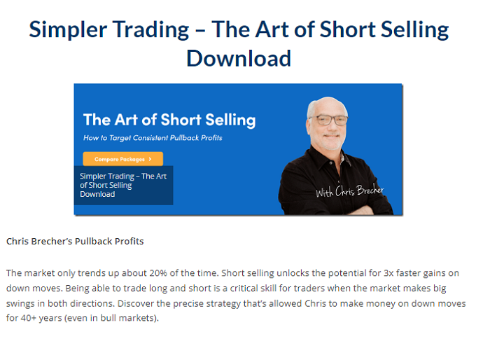 Simpler Trading – The Art of Short Selling Download 2024