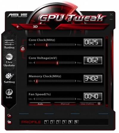 ASUS GPU Tweak III  1.7.6.1