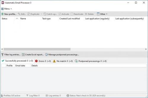 Automatic Email Processor  3.3.0