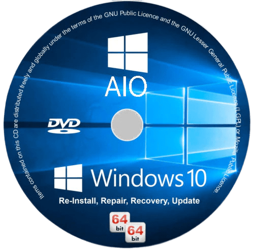 Windows 10 22H2 build 19045.4291 AIO 16in1 Multilingual Preactivated April 2024