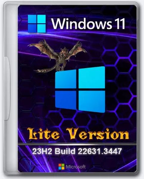 Windows 11 Pro Легкая версия 23H2 Build 22631.3447 x64 (Ru/2024)