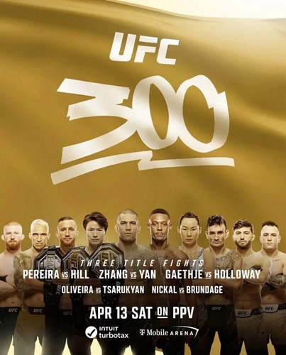   / . UFC 300: Pereira vs. Hill. Full Event (13.04.2024) HDTVRip 720 | 50 fps