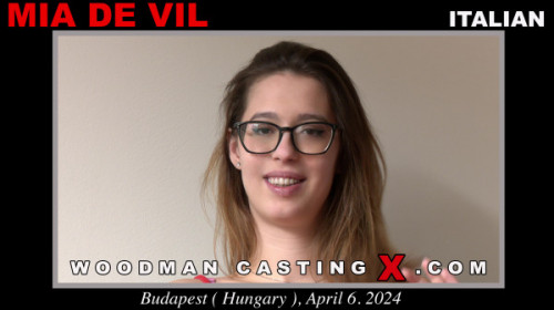 Mia De Vil - Woodman Casting X (2024) HD 720p | 