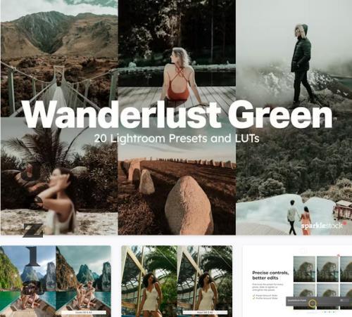 20 Wanderlust Green Lightroom Preset - 92476455